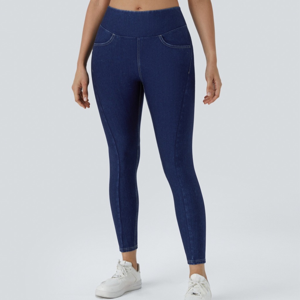 Halara Women's Dark Blue Jean leggings